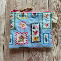 Image 5 of “Beach Vibes” Small OR Mini Quilted Zipper Bag