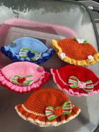 Image 1 of Strawberry shortcake hats