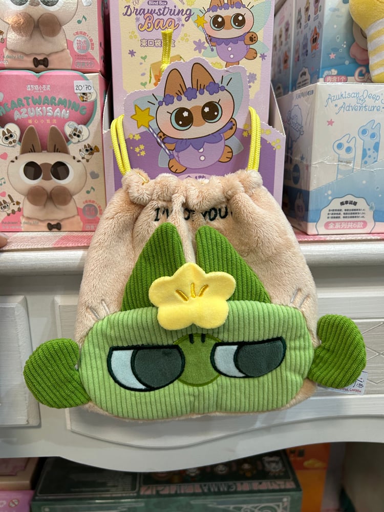 Nobeko Azukisan Wonderful Garden Drawstring Bag blind box | LittleBeth