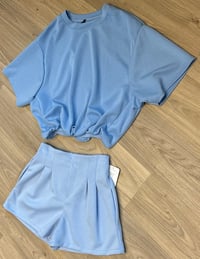 Image 5 of Bubble tailored shorts set - 5 colours 