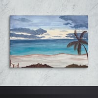 Canvas Print | Watercolor Tropic 12 in x 18 in