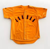 VTG 90s Jordan Nike Baseball Jersey Sz L (Orange)