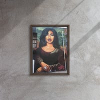 Image 3 of Shmona Lisa Bushwick Collective 2018 Framed Canvas