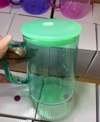 Image 4 of 17oz Clear Jelly Glass Mug