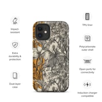 Image 9 of Colorful Trio Botanical Plants Art Nouveau Tough Case for iPhone®