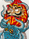 Daruma And Octopus