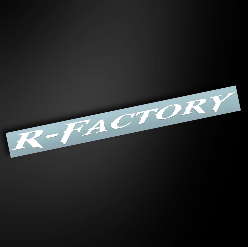 R-FACTORY STICKER