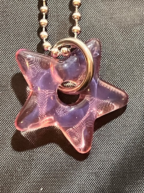 Image of opaline pink star 
