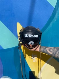 Image 2 of SMALL BLACK WILSON BALLBAG