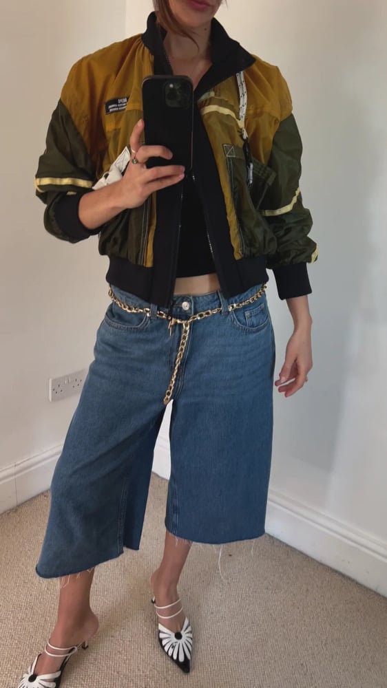 Green Parachute Bomber Image 2