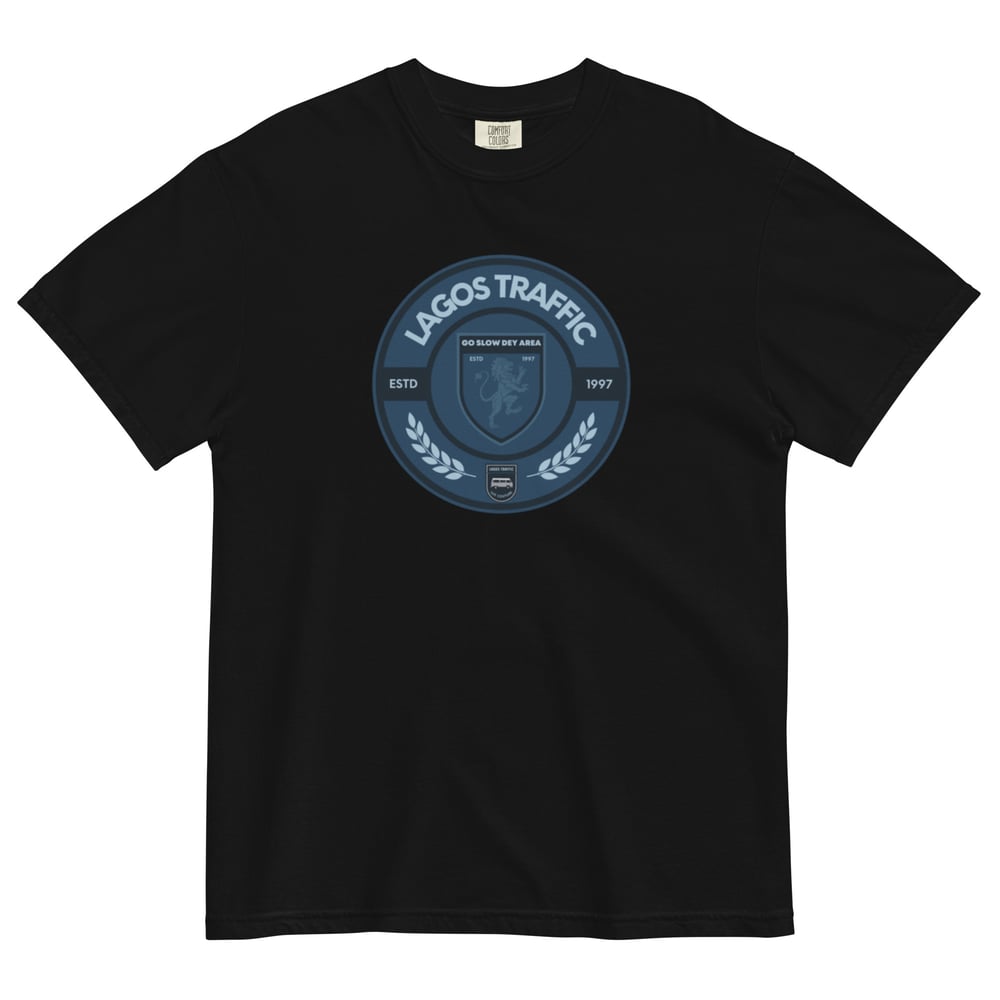 ICONIC LTC SIGNATURE BADGE TEE - DENIM BLUE I