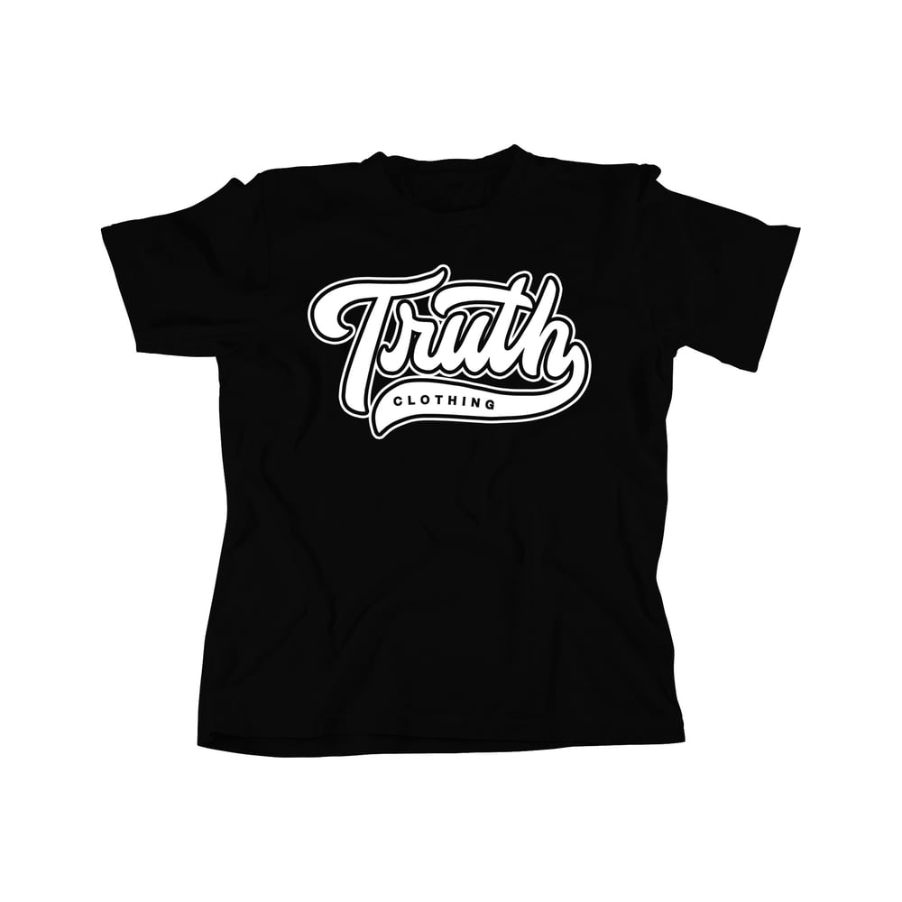 "New Truth" T Shirt | Black/White