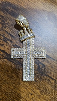 Image 1 of Charm Jumbo Cross ( Dije Cruz Grande)