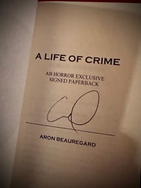 Image 3 of A LIFE OF CRIME - SIGNED PAPERBACK POCKETBOOK BUNDLE