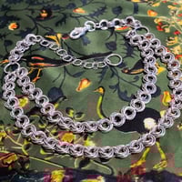 Image 3 of CHLORIS Layered Mobius Chainmail Necklace