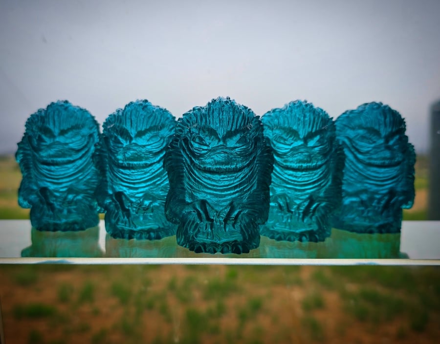 Image of Critter Teal Glass