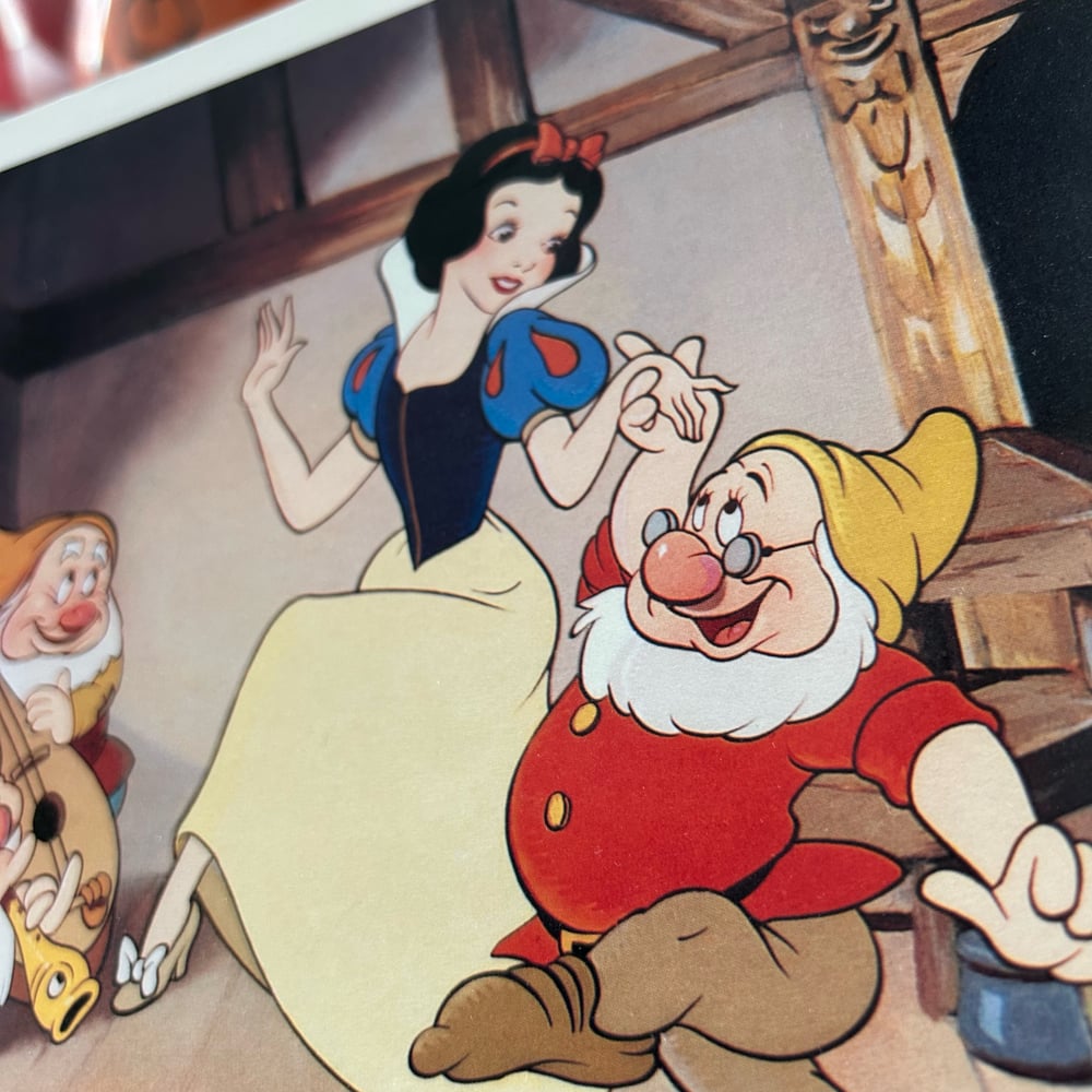 Image of Lithographie disney store blanche neige