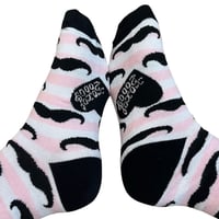 Image 2 of mustache socks
