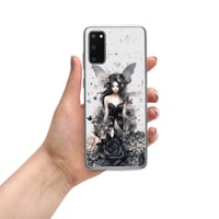 Image 14 of Dark Fairy and Flowers Goth Inspired Mystical Fantasy Clear Case for Samsung®