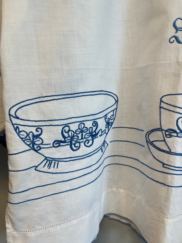 Image of Blue porcelain shirt (m/l)