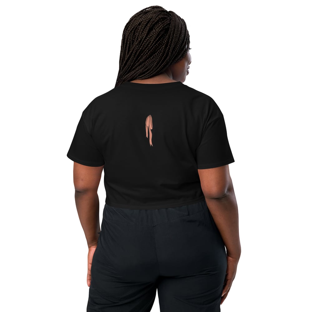 Vampire Teddy crop top