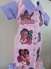 Image 2 of MOANA  CUSTOM 3 PIECE DRESS SET