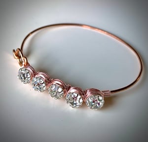 Image of "Stellar" Rosie Bronze Button Bracelet