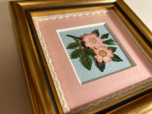 Image of Pink & Gold Framed Cutouts Original