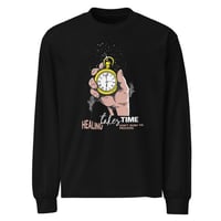 Image 2 of Men HEALING PROCESS Premium heavyweight long sleeve shirt