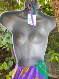 Image 5 of Bianca Frill maxi dress Purple