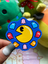 Pac-Man Vinyl Sticker