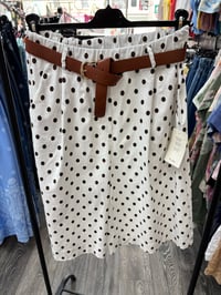 Image 7 of POLKA DOT BURMUDA SHORTS