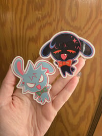 IvTi Bunny Stickers 