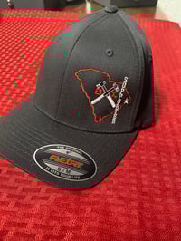 Image 1 of NEW-State Logo 81 support hat    (Black)