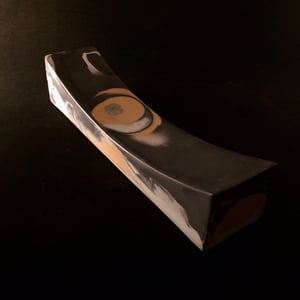 Image of Wired Ramps U Bench (Dark Grey, White and Orange)