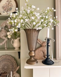 Image 2 of Antique Brass Vase