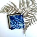 Wild Fern - Mini Framed Cyanotype