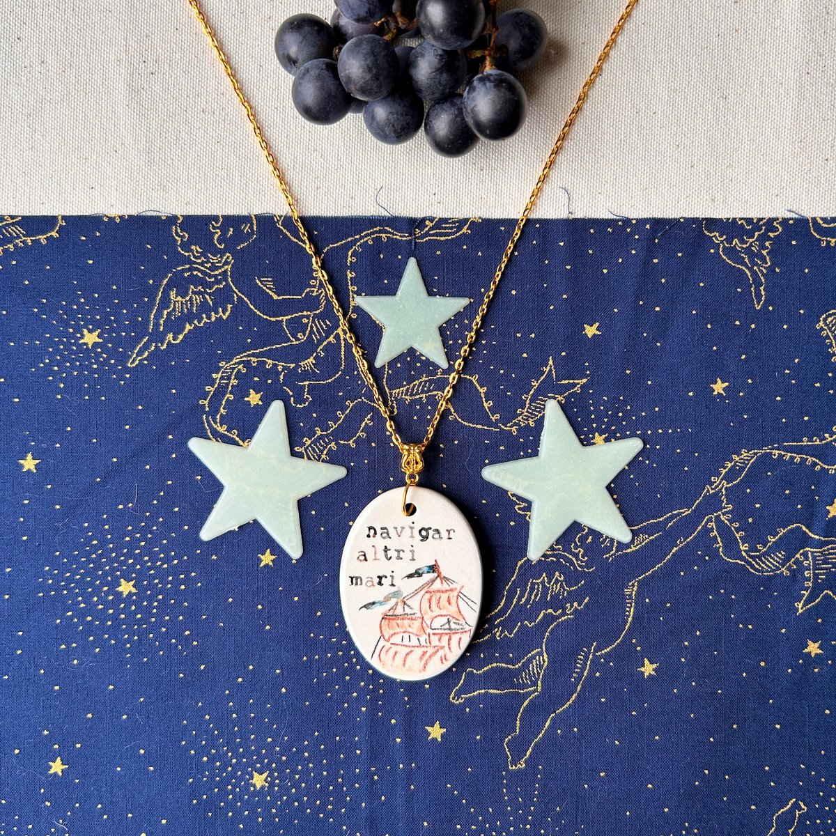 COLLANA CERAMICA - NAVIGAR ALTRI MARI