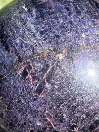 Image 6 of Charoite Aegirine & Pyrite 7cm Sphere I Siberia Russia #2877