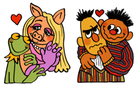Mouples Sticker