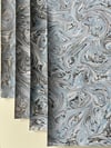 Assorted Listing Blue & Gray Fantasy Patterns - 1/2 sheets
