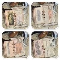 Image 11 of Junk Journal lace samples spool book
