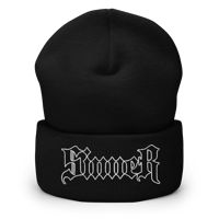 Image 4 of Pirate Die Cuffed Beanie