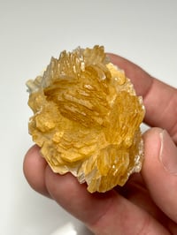 Image 7 of Golden Hunan Calcite UV Specimen | China #2997