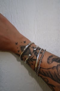 Image 2 of Sterling Silver Starbust Cuff