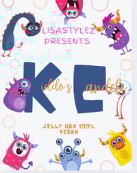Image 1 of LisaStylez Presents: Kiddo Jelly candles for kids 100%0rganic