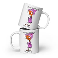 Image 2 of White glossy mug dopamine 