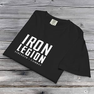 Image of ILSC women’s heavyweight boxy tee - black