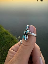 Image 2 of The Blue Ridge Turquoise Flower