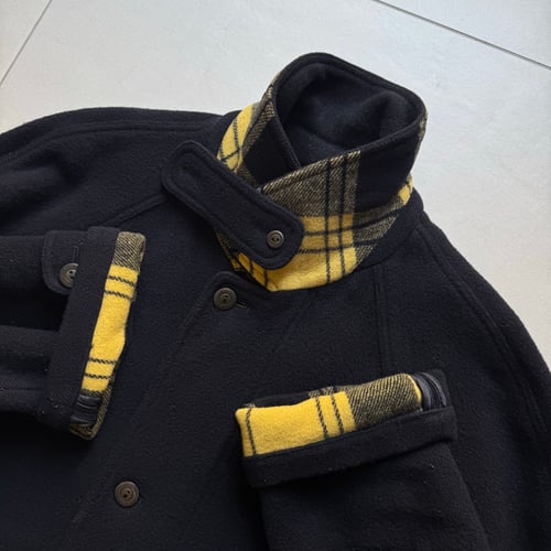 Image of 1980s YSL Wool Trench Coat, Size XL